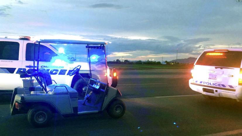 Man stopped for driving golf cart the wrong way on Arizona highway